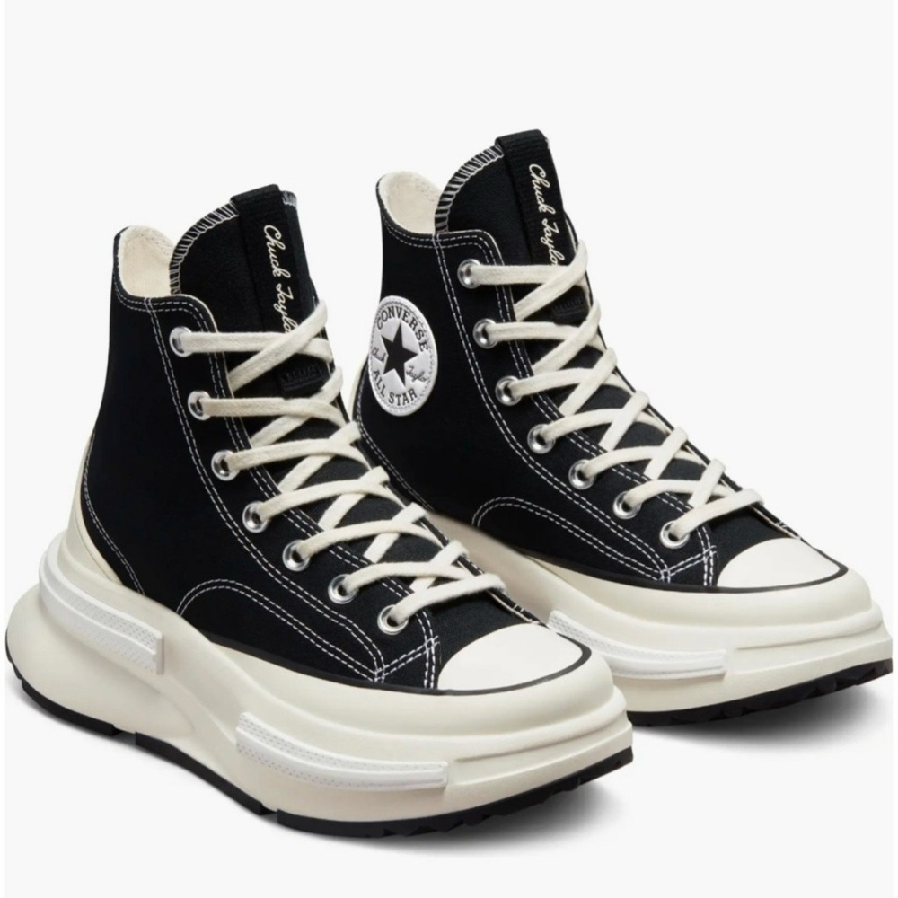 Converse Black High-Top Sneakers Navy Blue